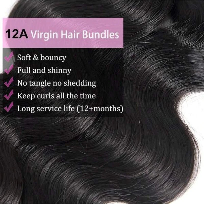 Tissage Cheveux Humains Brésiliens Body Wave Remy – CLEVI Paris