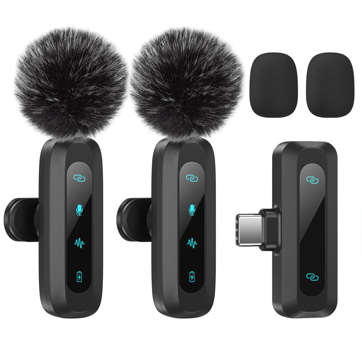 Micro-cravate sans fil USB-C HITOZON – CLEVI Paris