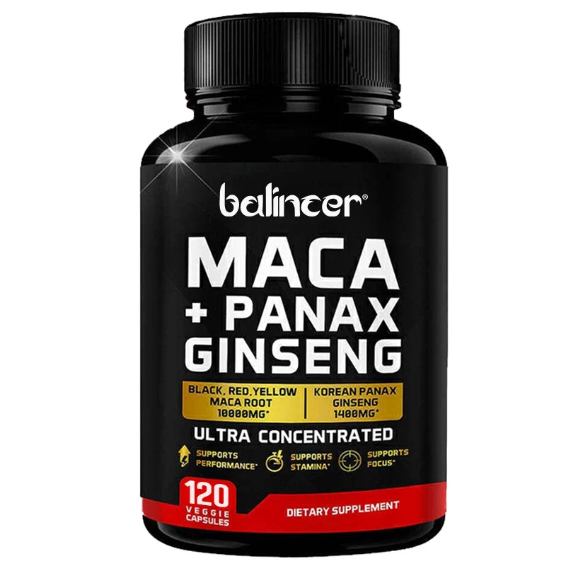 Maca et ginseng en gélules – CLEVI Paris