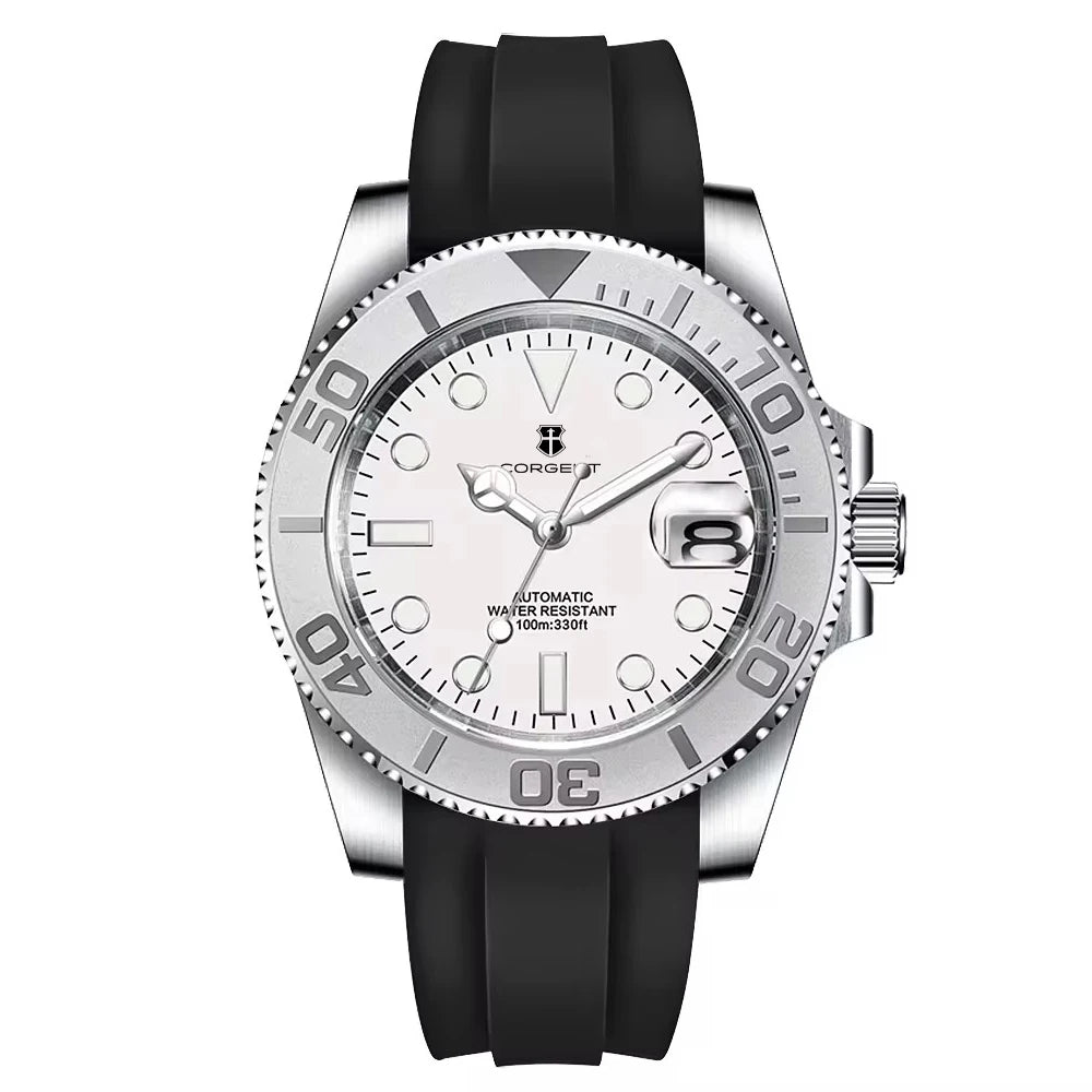 Montre Automatique Homme Corgeut 40mm Mouvement Japonais Saphir – CLEVI Paris
