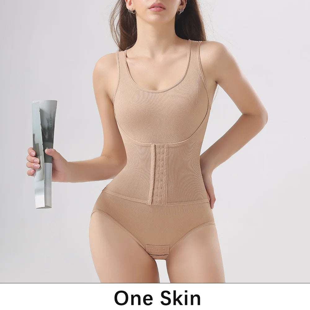 Bodysuit Gainant Corset Zip Femme – CLEVI Paris