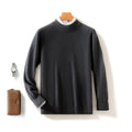 Pull homme en laine à col montant – CLEVI Paris