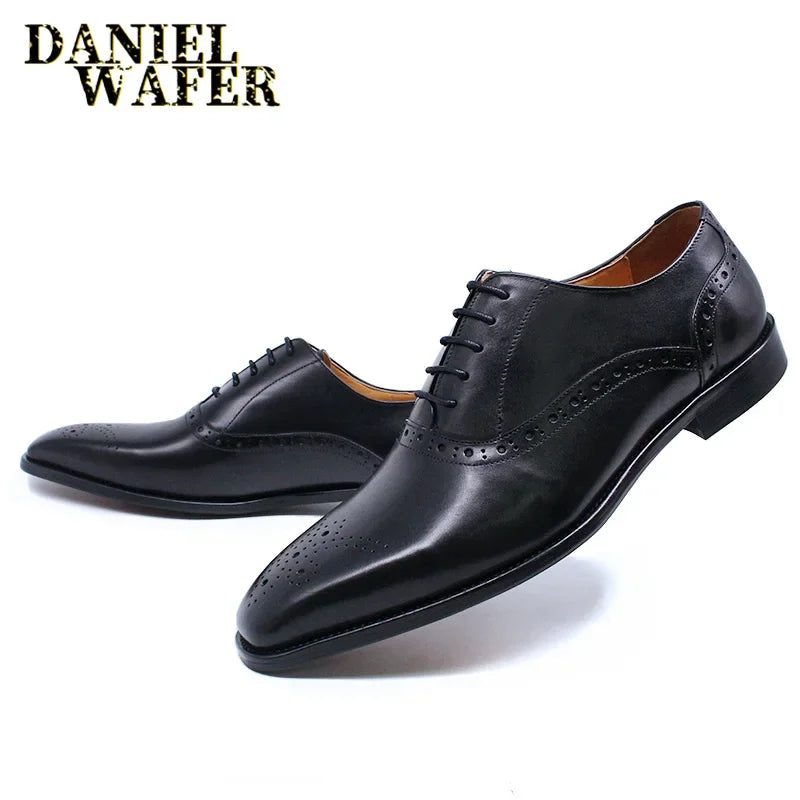 Chaussures Oxford en cuir pour homme – CLEVI Paris