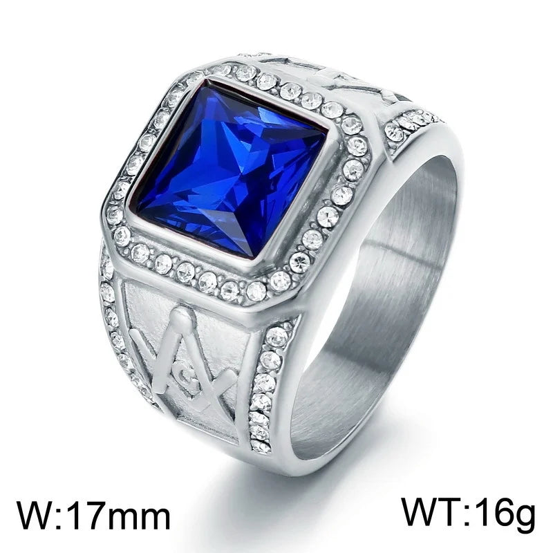 Bague Signet Homme Acier Inoxydable – CLEVI Paris