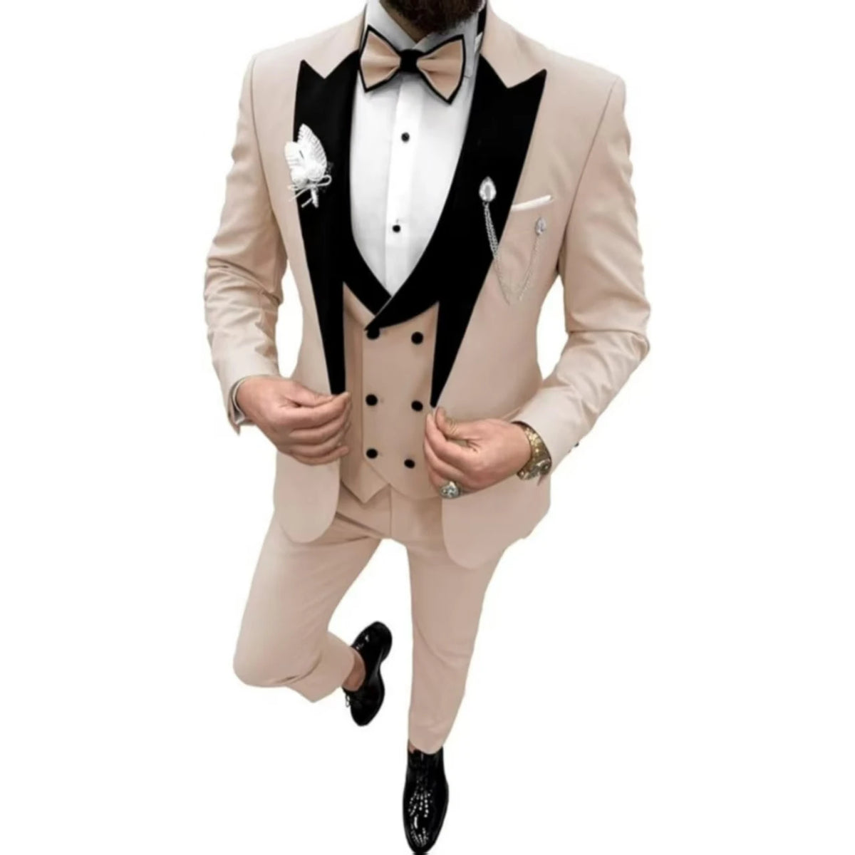 Costume 3 pièces homme velours – CLEVI Paris