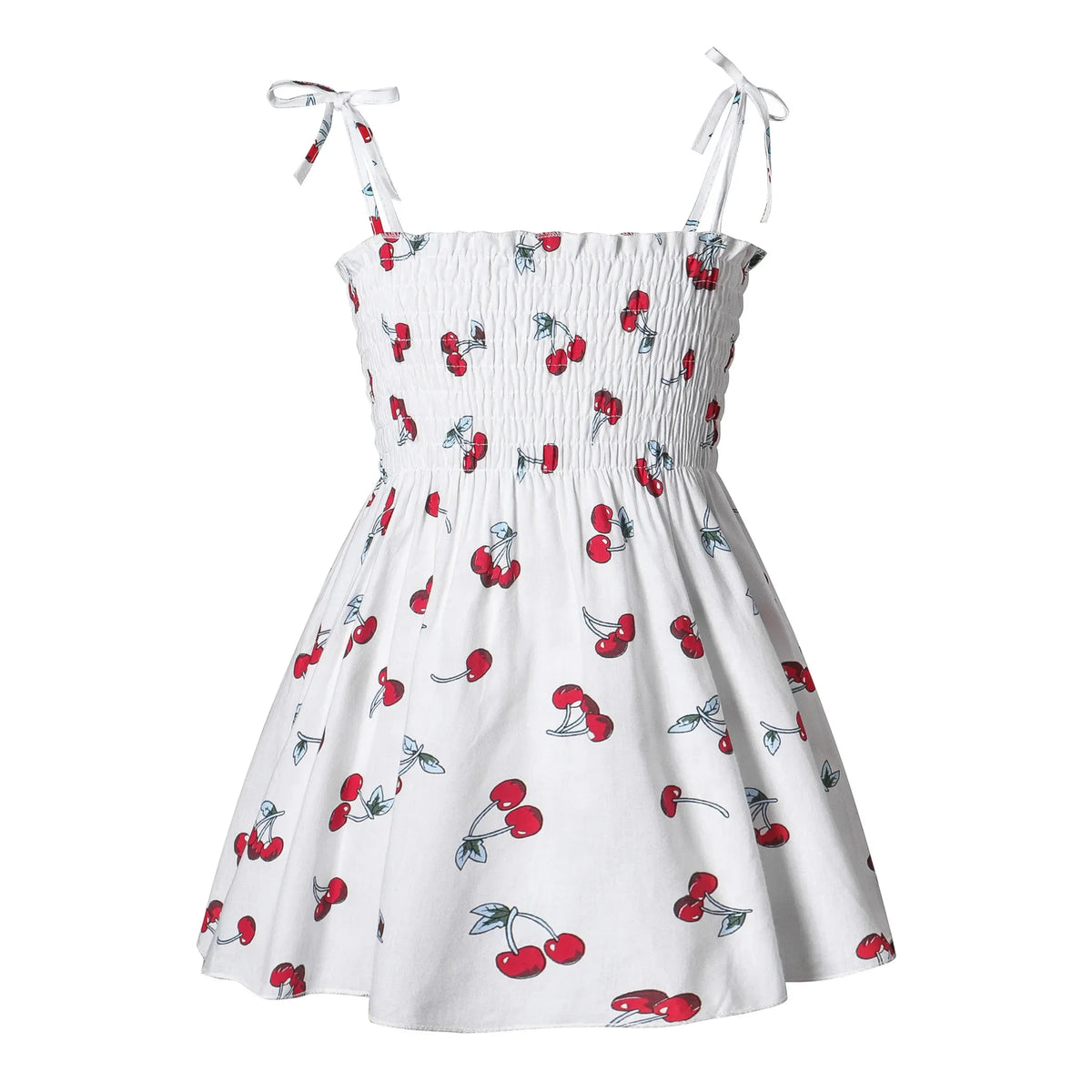 Robe fille d’été à motif floral – CLEVI Paris