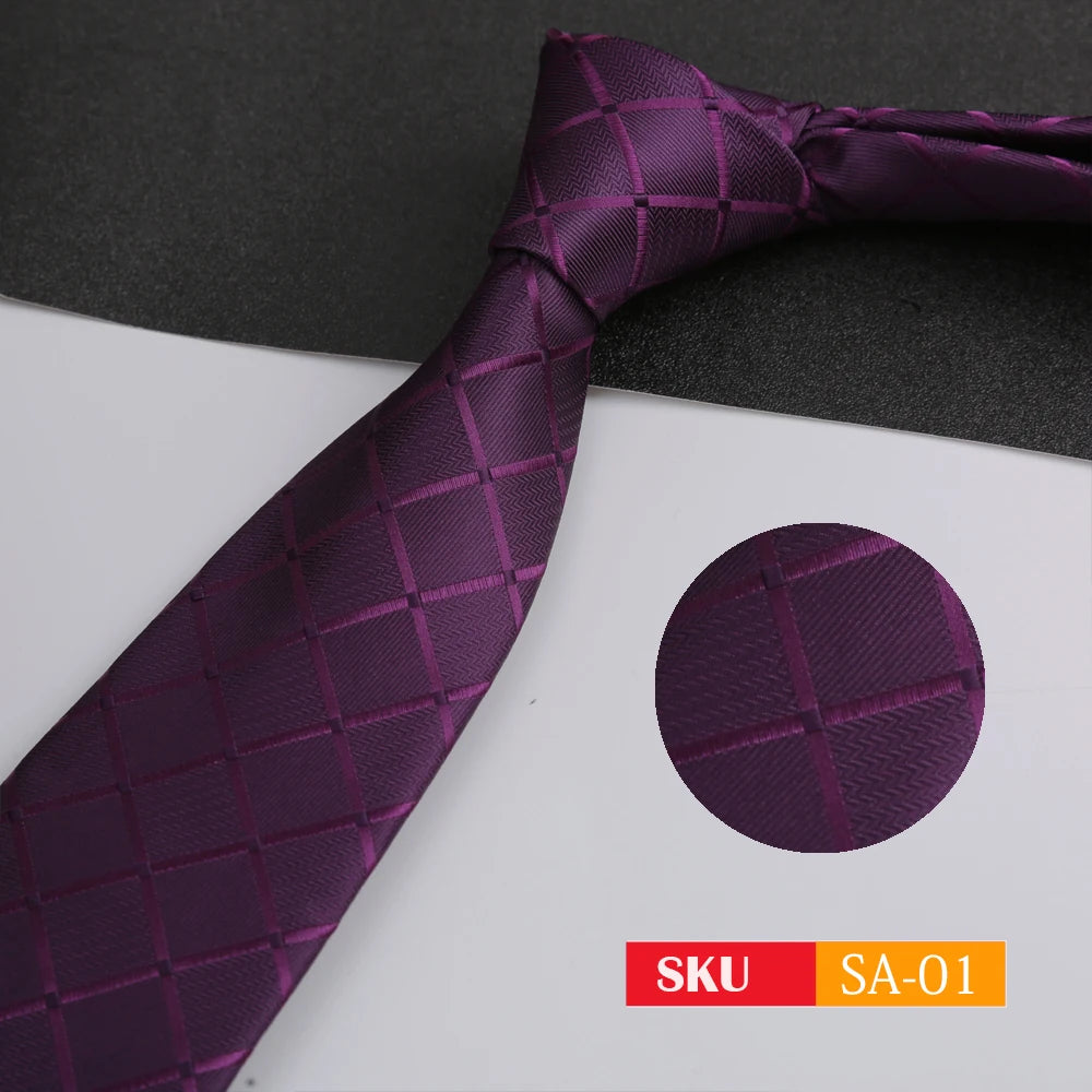 Cravate homme 145 cm, motifs variés – CLEVI Paris