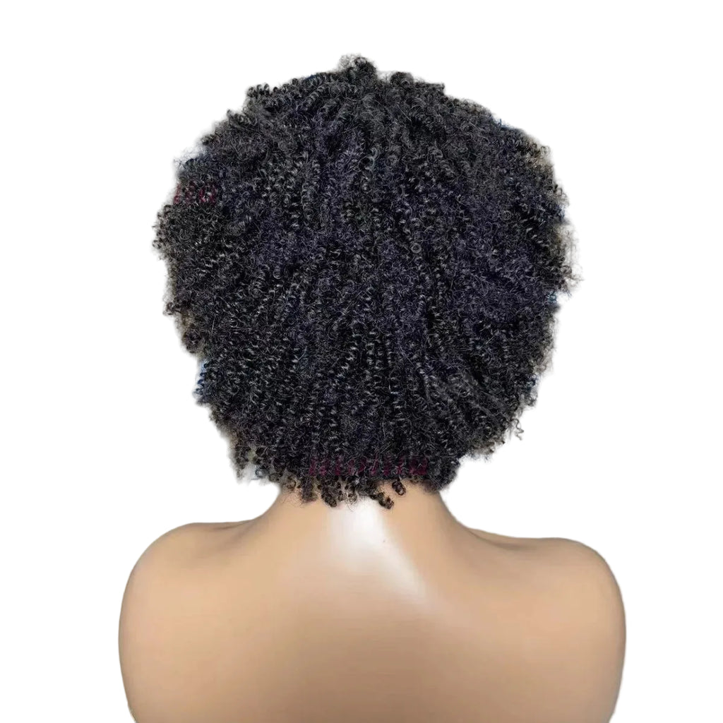 Perruque Afro Kinky Curly Full Machine Sans Colle – CLEVI Paris