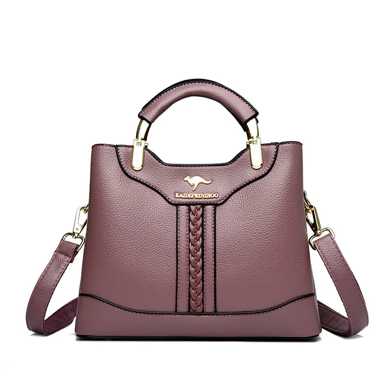 Sac bandoulière femme en matière PU – CLEVI Paris