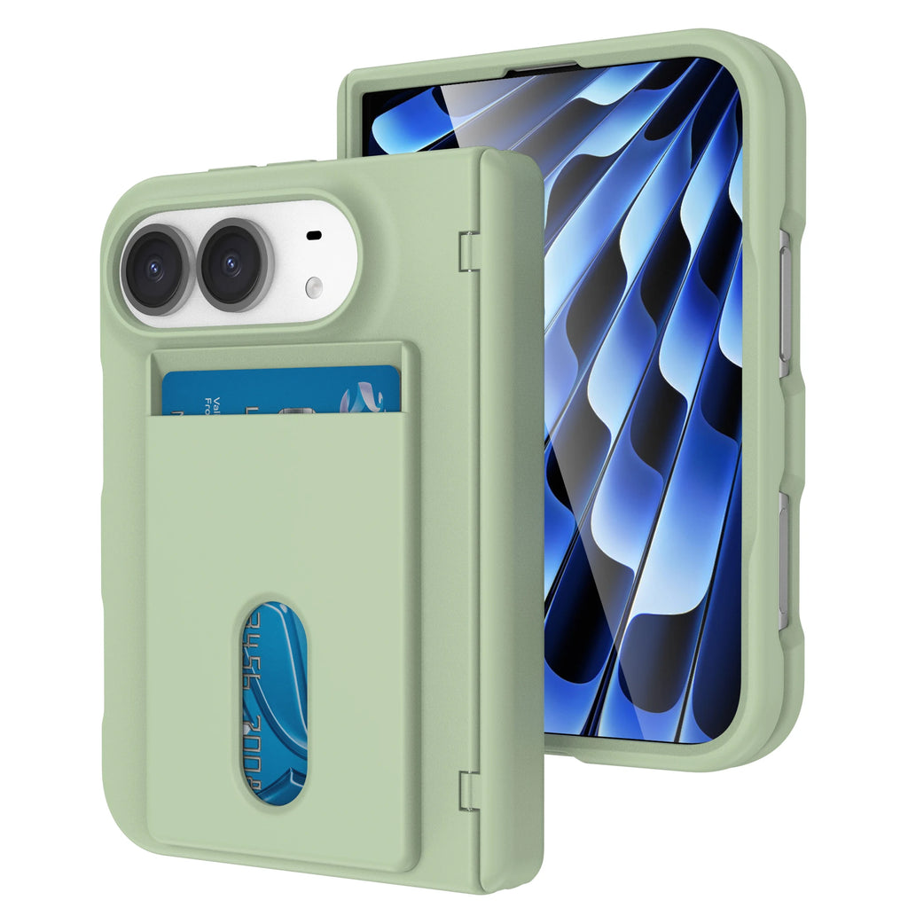 Étui iPhone Duo porte-cartes à charnière – CLEVI Paris
