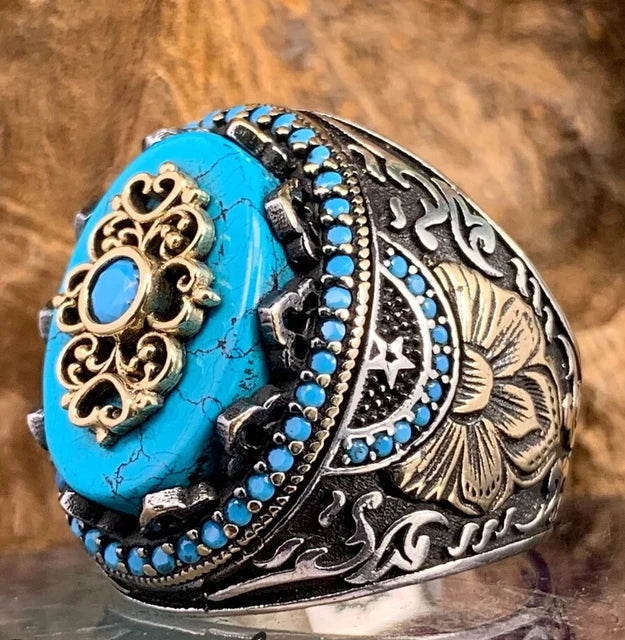 Bague Unisexe Zirconium Motif Géométrique – CLEVI Paris