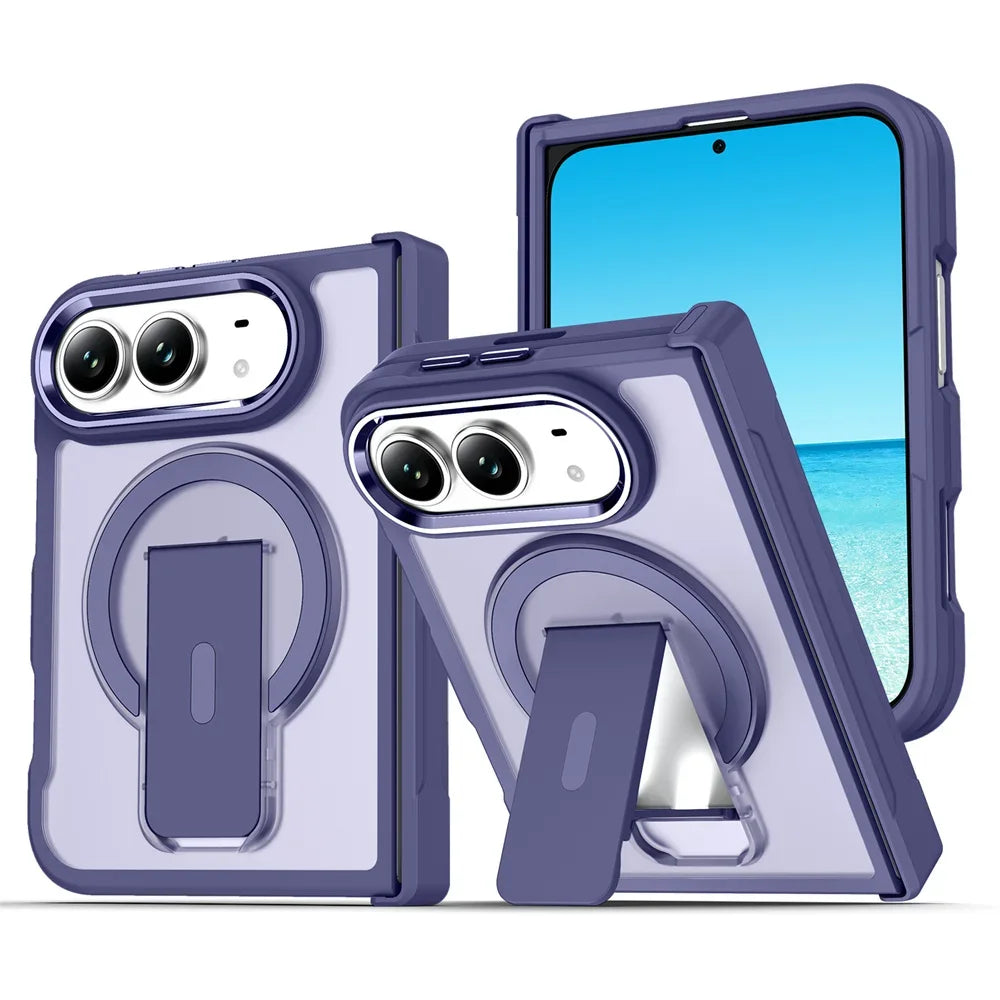 Coque iPhone Duo magnétique avec support – CLEVI Paris