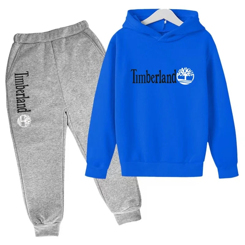 Ensemble enfant sweat à capuche et pantalon – CLEVI Paris