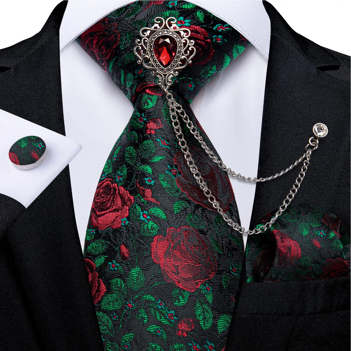 Coffret cravate homme, pochette et accessoires – CLEVI Paris