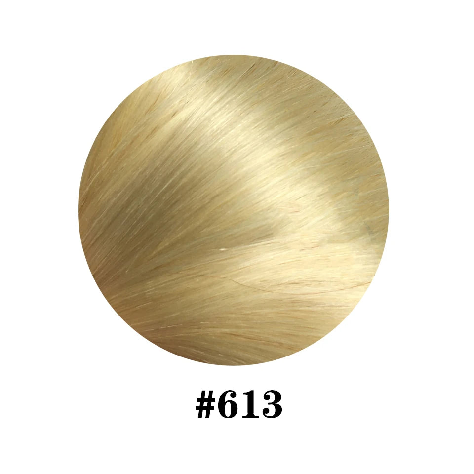 Extensions Clips Cheveux Humains Remy Lisses 8 Pcs – CLEVI Paris