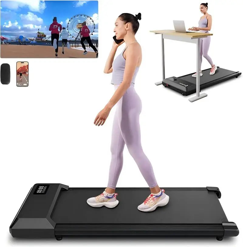 Tapis de marche Superun compact 1–6 km/h – CLEVI Paris