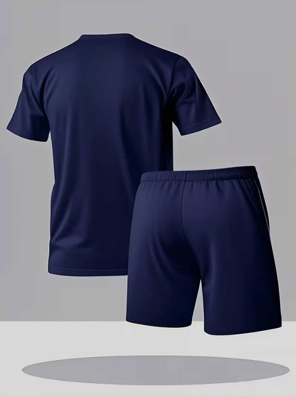 Ensemble homme à rayures rouges, col rond – CLEVI Paris