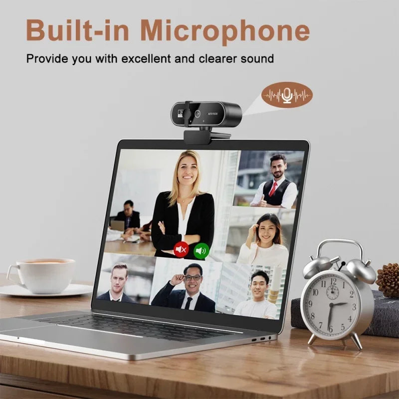 Webcam 4K Streaming Autofocus Micro USB – CLEVI Paris