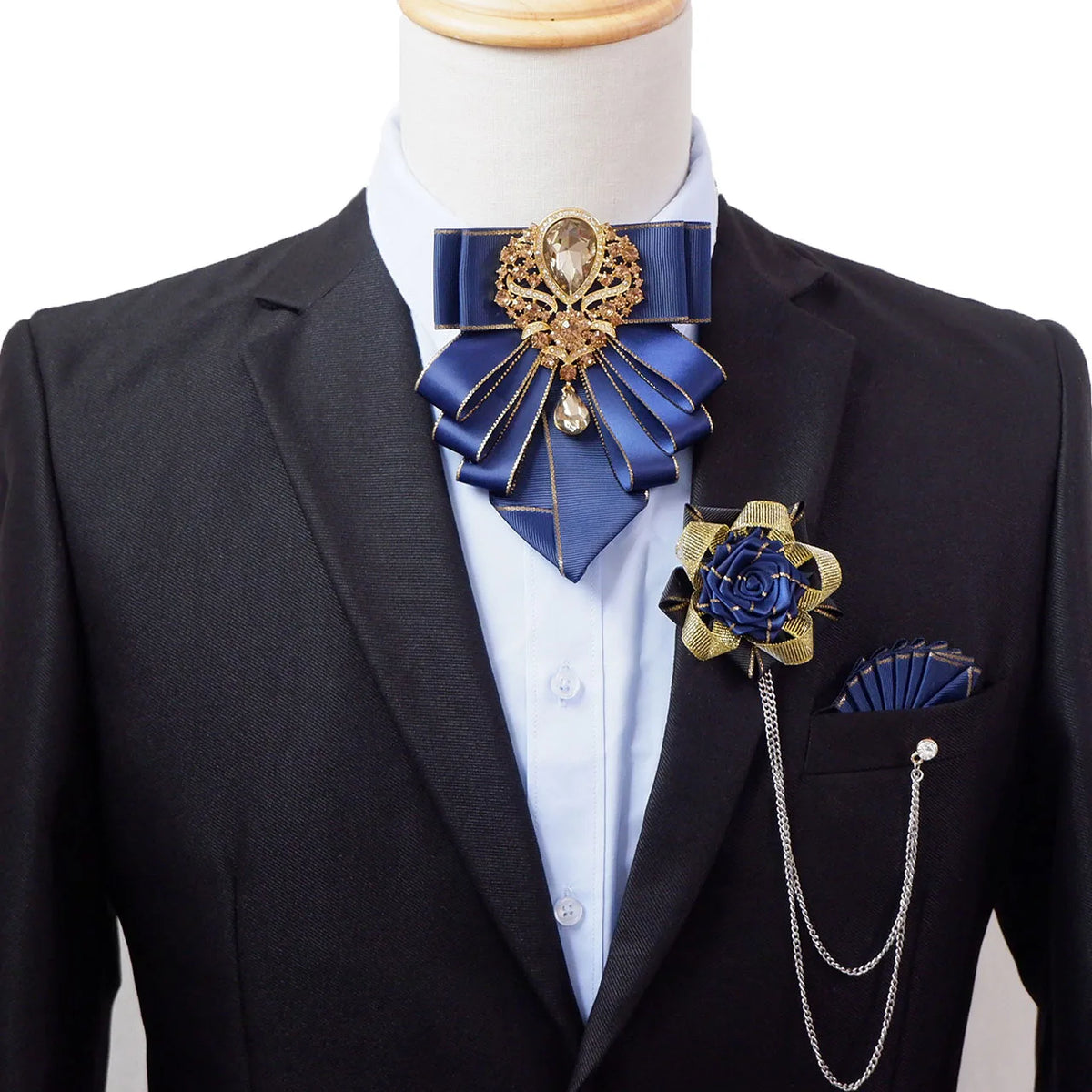 Nœud papillon strass, accessoire élégant – CLEVI Paris