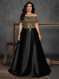 Robe de soirée noire à sequins – CLEVI Paris