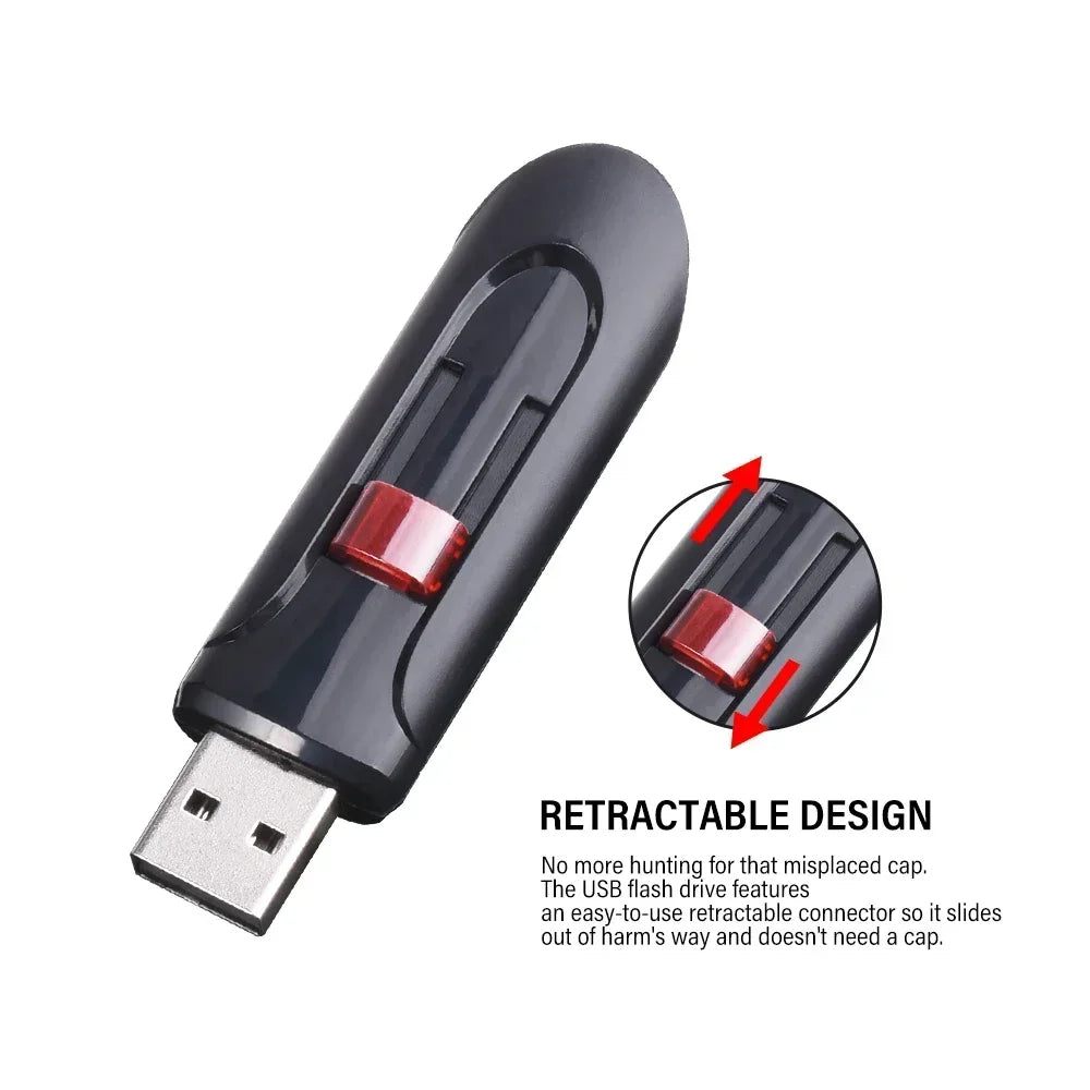 Clé USB 2.0 avec Porte-Clés jusqu'à 128 Go – CLEVI Paris