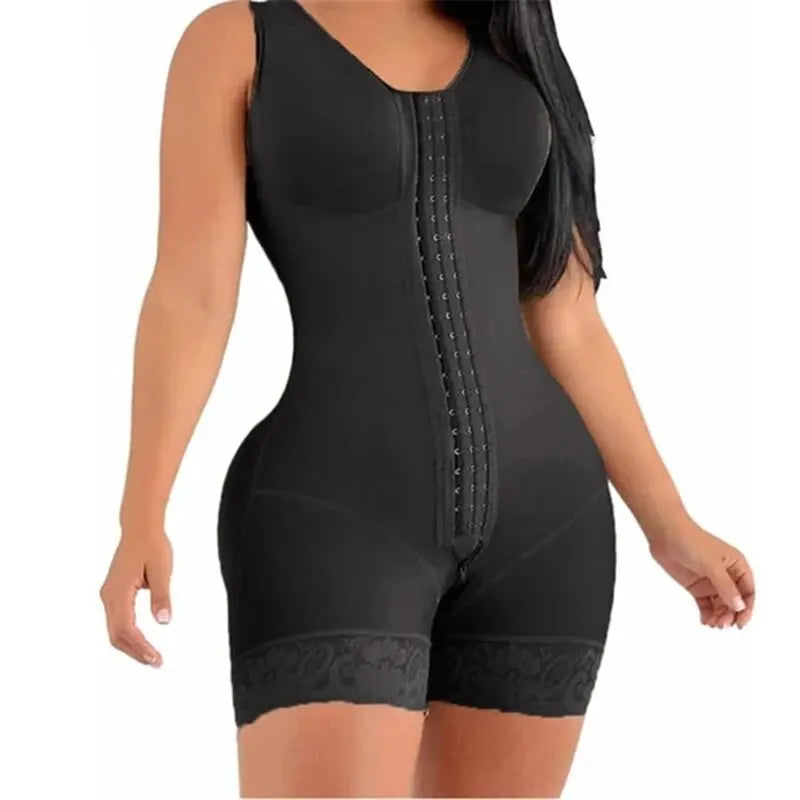 Gaine Gainante Haute Compression Femme Faja Colombienne Post-Liposuccion BBL Ventre Plat – CLEVI Paris