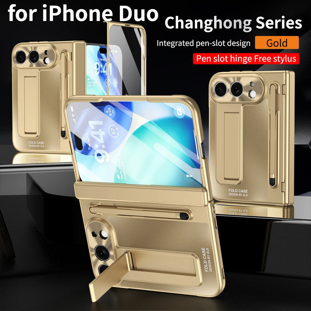 Étui iPhone Duo à rabat, support et stylet – CLEVI Paris