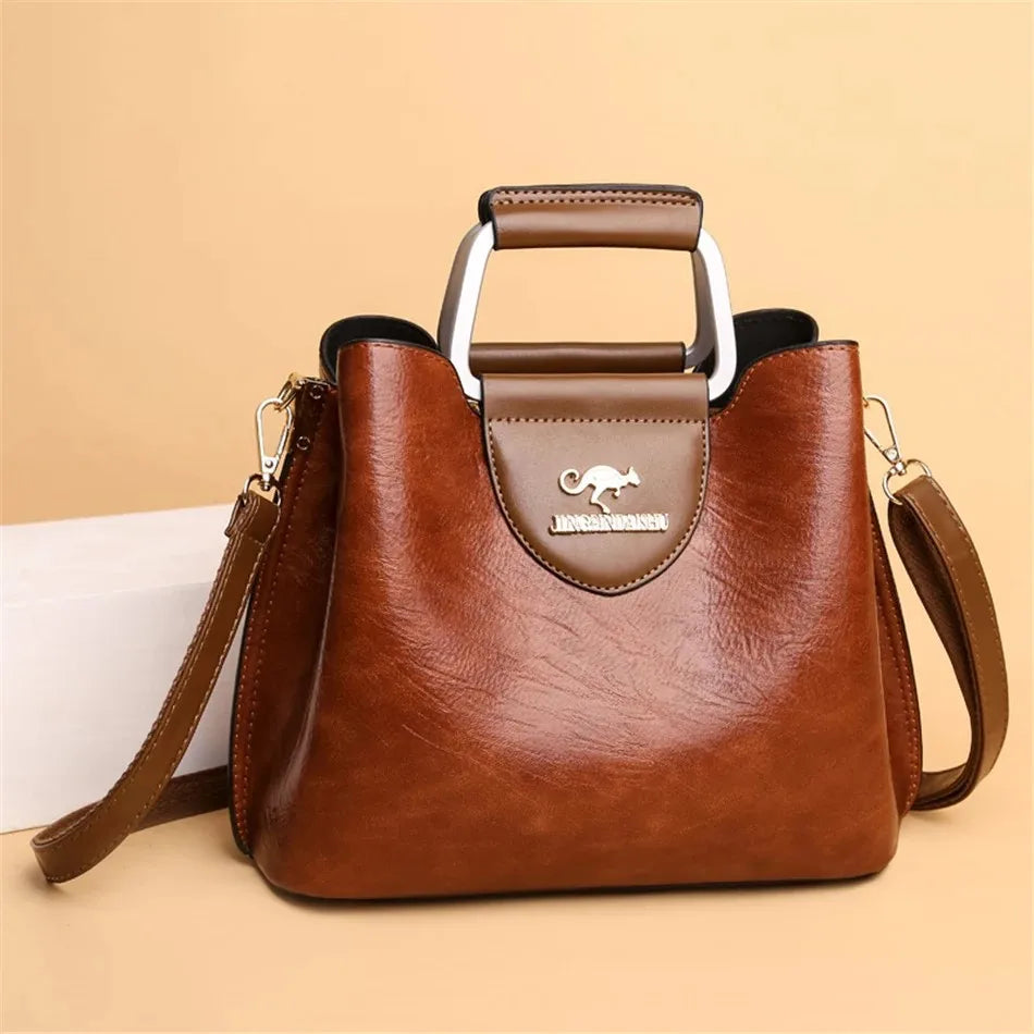 Sac À Main Femme Vanderwah Microfibre 27x22cm Bandoulière Réglable – CLEVI Paris