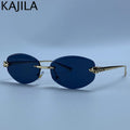 Lunettes femme sans monture détail léopard – CLEVI Paris