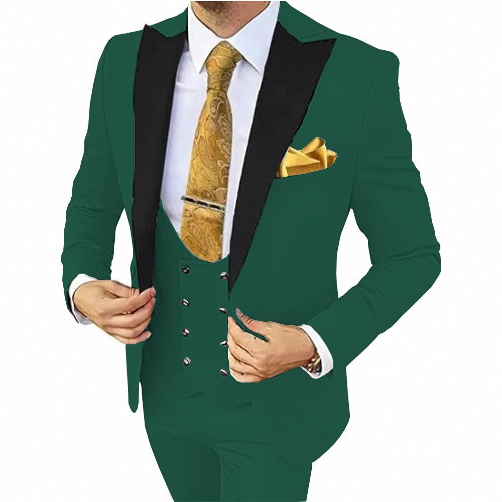 Costume homme 3 pièces élégant – CLEVI Paris