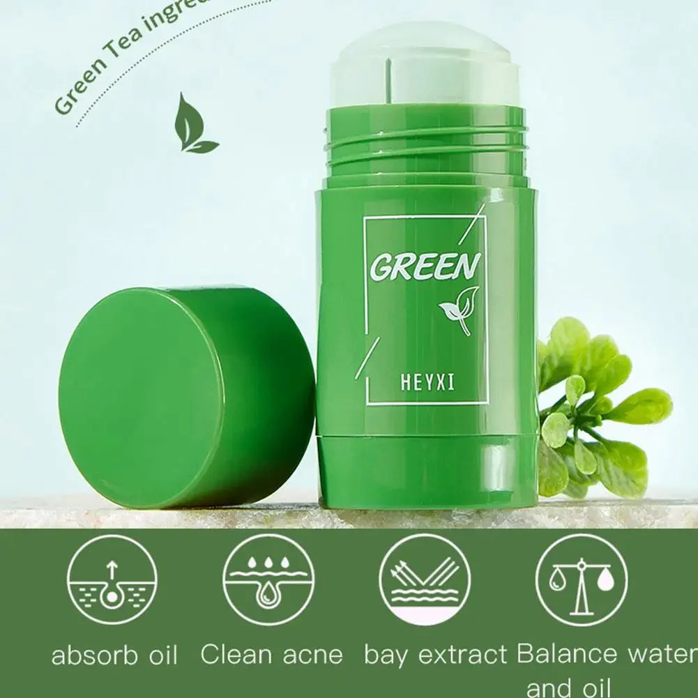 Masque Argile Thé Vert & Aubergine eelhoe – Nettoyage Profond, Anti-Pores & Sébum – CLEVI Paris