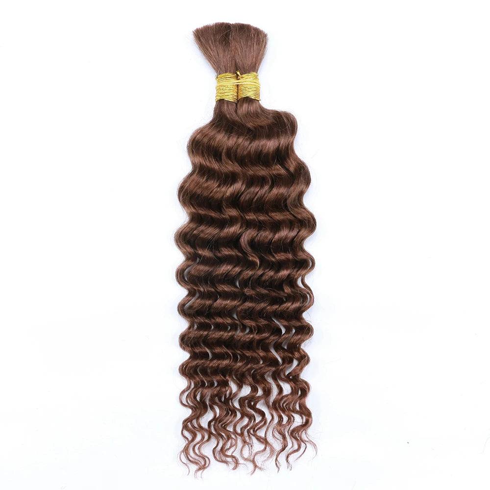 Mèches Tressage Deep Wave Cheveux Humains Brésiliens 100g Sans Trame — Boho Braids & Nattes – CLEVI Paris