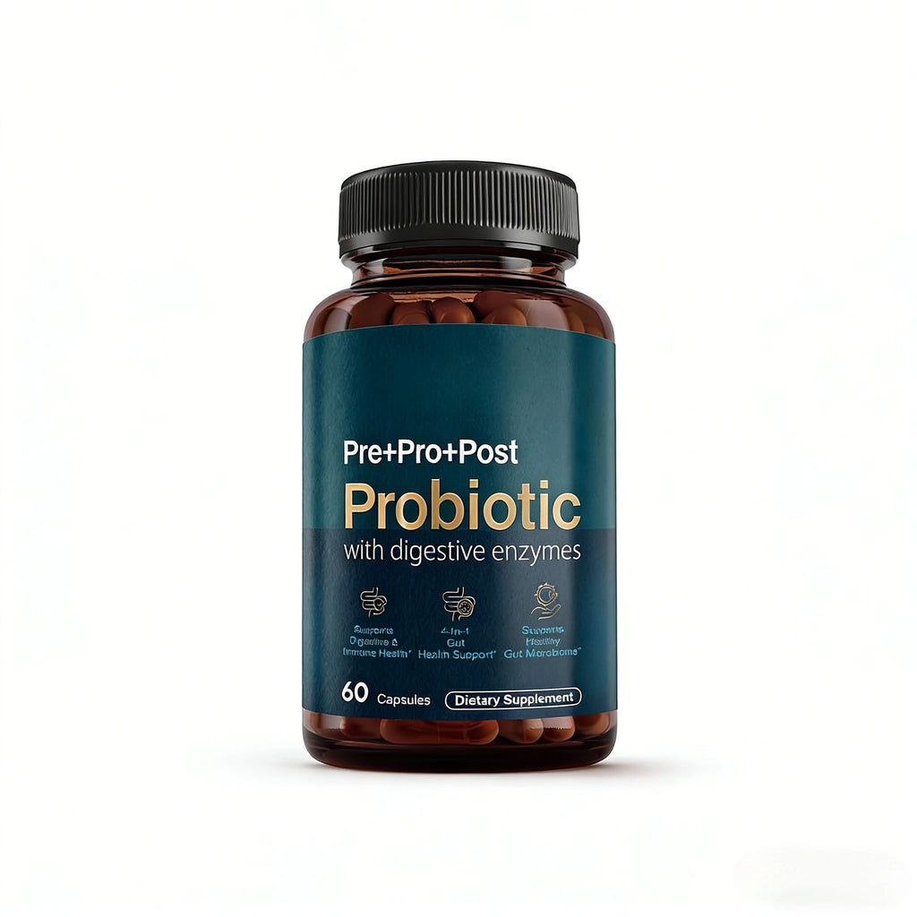 Complexe probiotiques 4-en-1, 60 gélules – CLEVI Paris