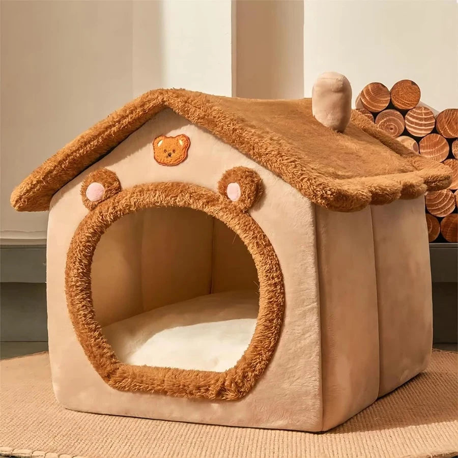 Maison pliable pour chat et petit chien – CLEVI Paris
