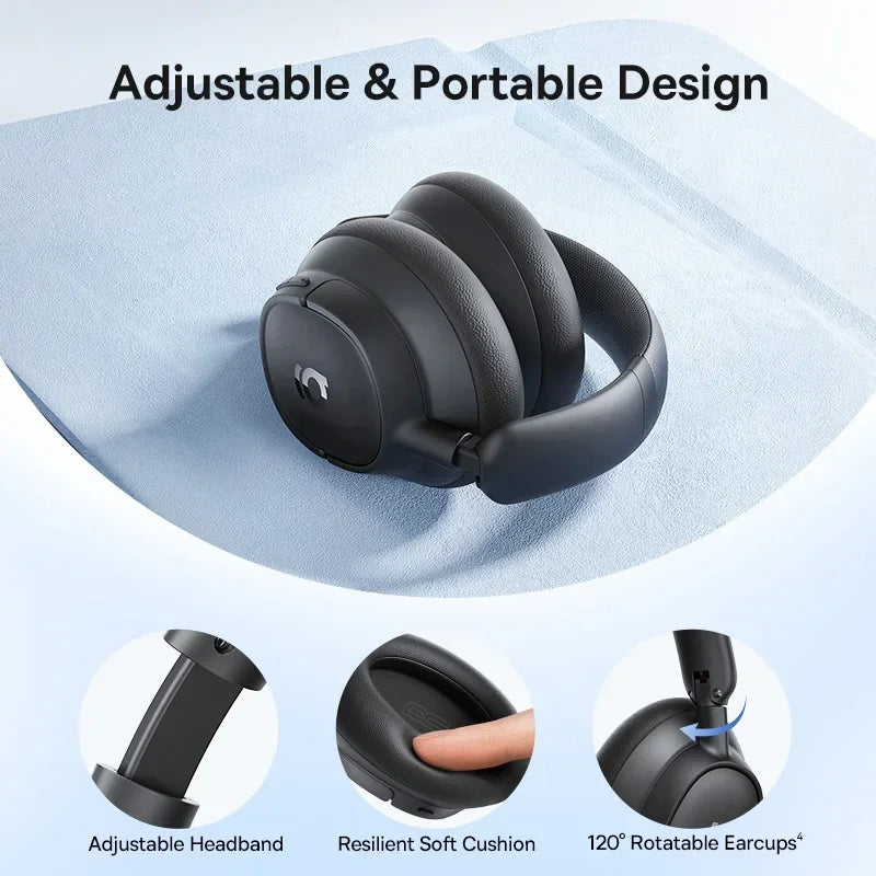 Casque Baseus EH10 ANC -45dB LDAC Bluetooth 6.0 80h – CLEVI Paris
