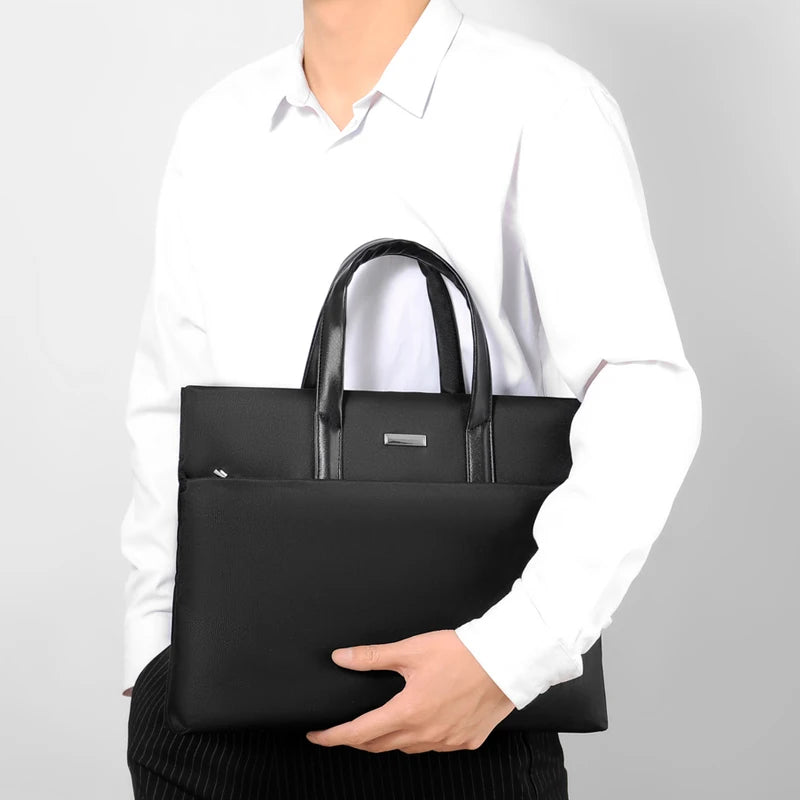 Sacoche Laptop Homme Polyester Business 29x37,5x7cm – CLEVI Paris