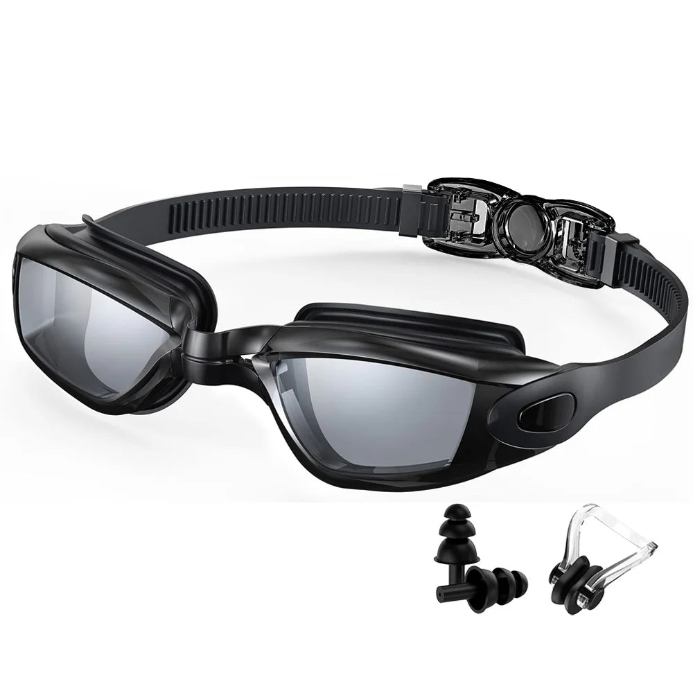 Lunettes de Natation Anti-Buée UV100% Silicone Adulte — CLEVI Paris