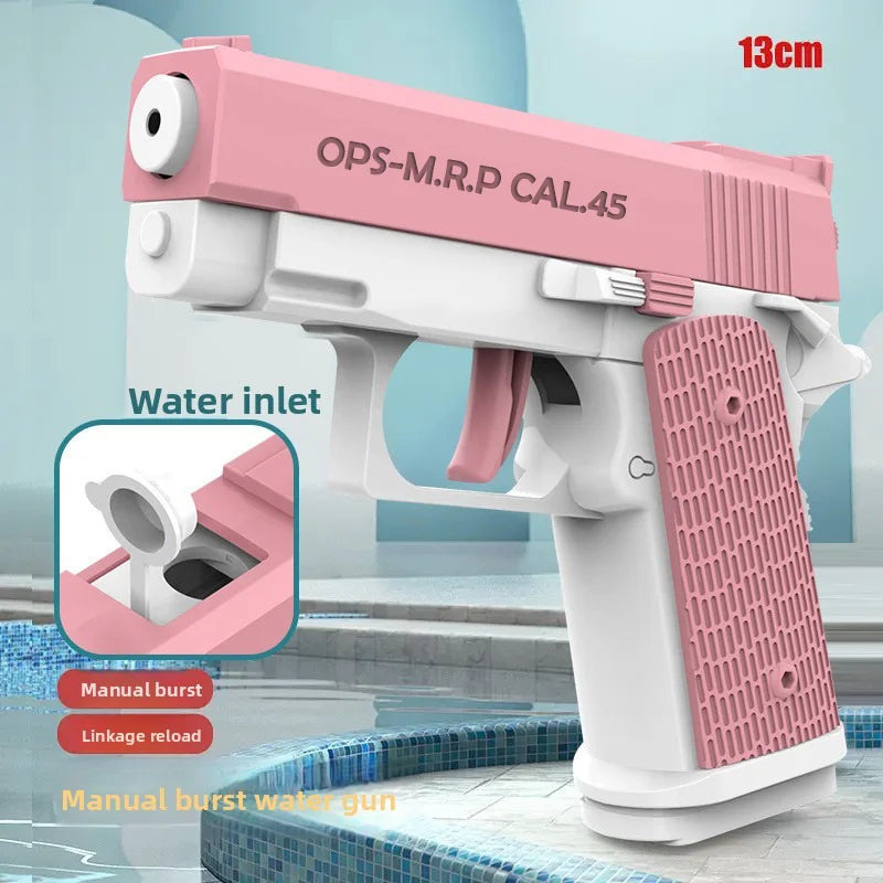 Pistolet à eau électrique LED, tir automatique – CLEVI Paris