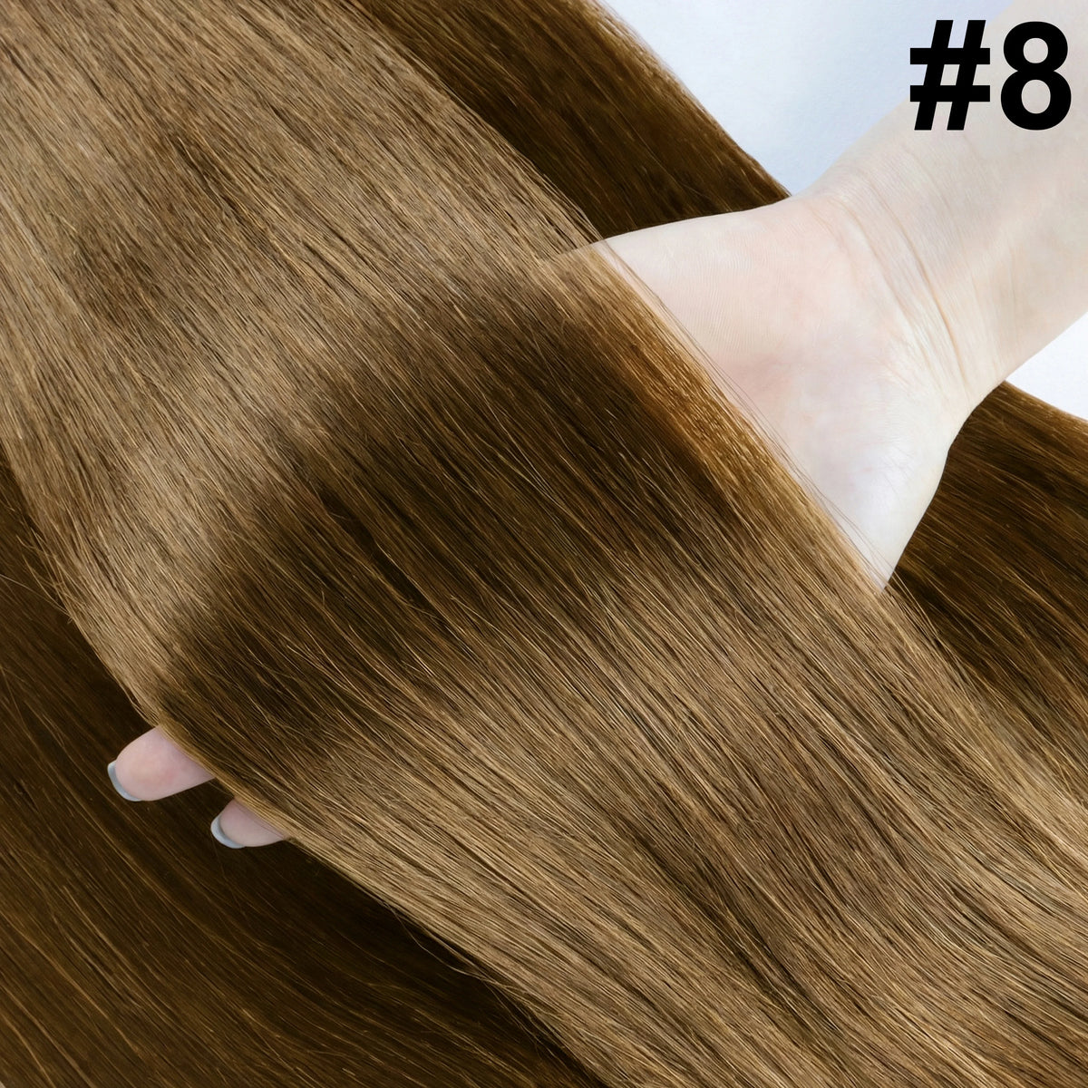 Extensions Cheveux Humains Clip-In Straight 8Pcs – CLEVI Paris