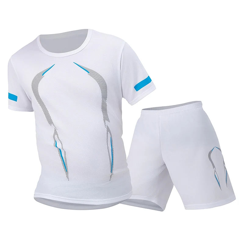 Ensemble homme en maille t-shirt et short – CLEVI Paris