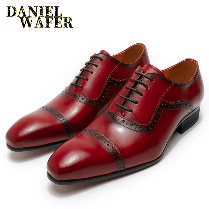 Oxford homme en cuir à lacets – CLEVI Paris