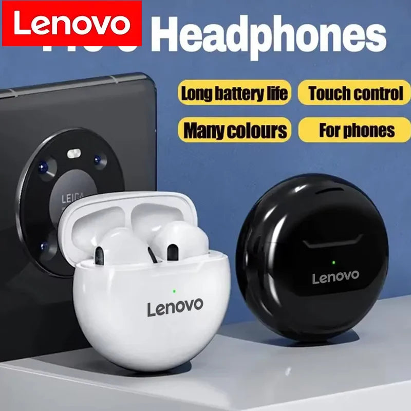 Écouteurs TWS Lenovo Bluetooth 5.1 HiFi Gaming Micro Waterproof – CLEVI Paris