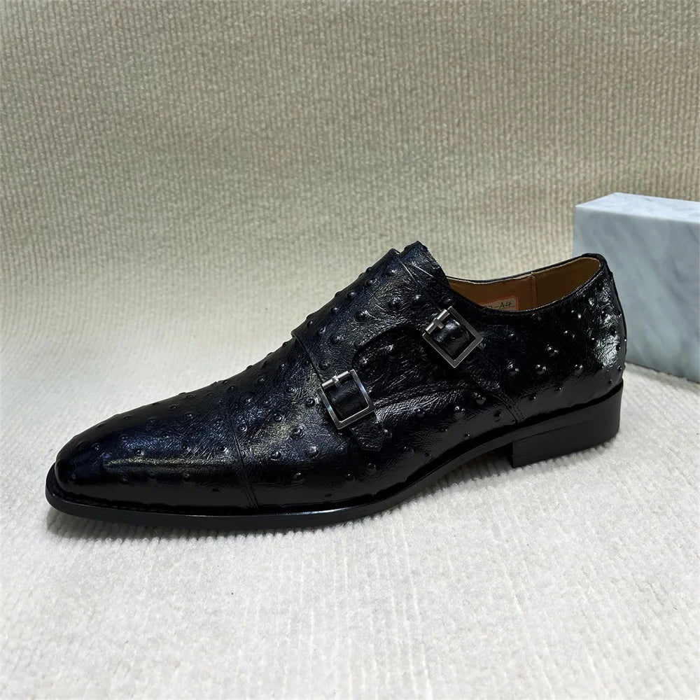 Chaussures Monk homme à double boucle – CLEVI Paris