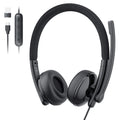 Casque Bureau EMEET HS50 USB-A/C Filaire ENC Micro Rotatif – CLEVI Paris