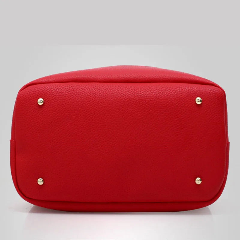 Sac Épaule PU Souple Femme 25x13x20cm Bandoulière 130cm Poche Rabat 3 Coloris – CLEVI Paris