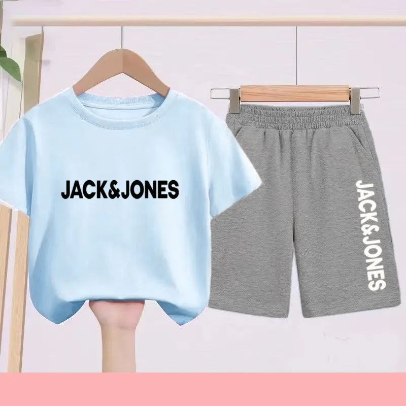 Ensemble enfant haut imprimé et short – CLEVI Paris