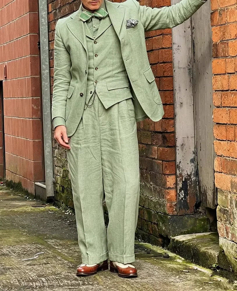 Veste homme pied-de-poule double boutonnage – CLEVI Paris