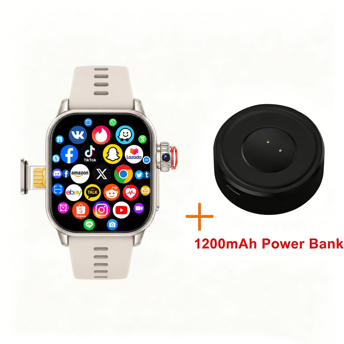 Montre Android YOCUBY M16 4G avec caméra – CLEVI Paris