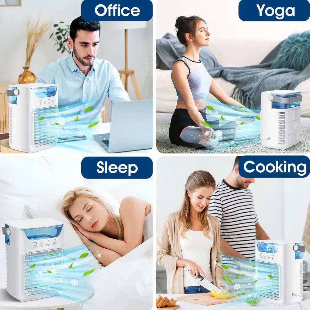 Rafraîchisseur d’air de bureau 700 ml – CLEVI Paris