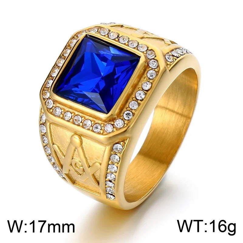 Bague Signet Homme Acier Inoxydable – CLEVI Paris